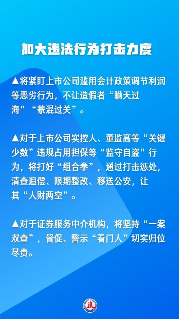 好股配资网 证监会新闻发布会，释放这些严监管信号